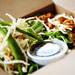 A Szechwan stir-fry salad with spicy gochu jang chicken at Belly Deli on Sunday, June 16. Daniel Brenner I AnnArbor.com